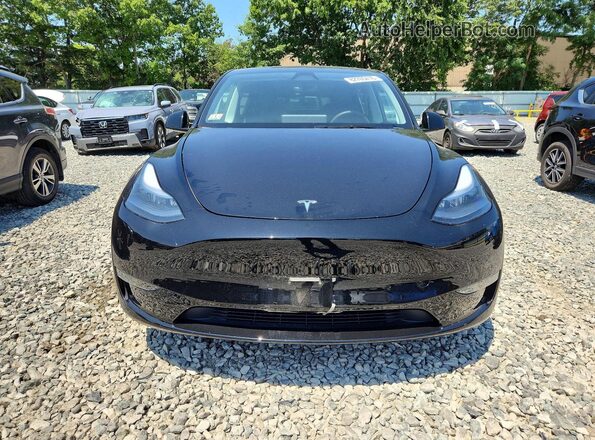 7SAYGDEE7SA354886 2025 TESLA MODEL Black Դիմացի տեսք
