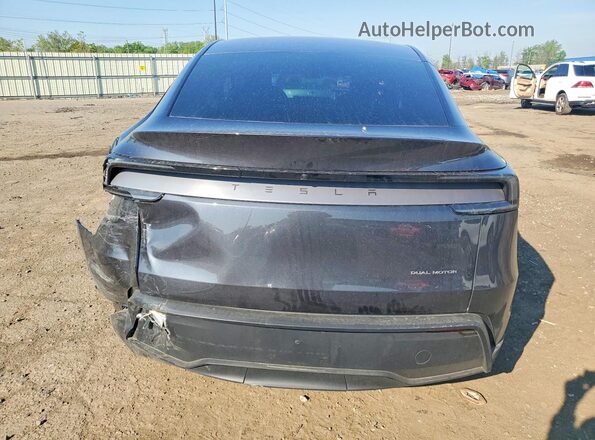 7SAYGDEE7TA625706 2026 TESLA MODEL Gray Vista trasera