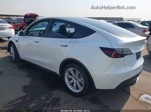 7SAYGDEE8NA012531 2022 TESLA MODEL Y White უკანა მარცხენა
