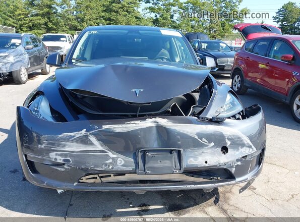 7SAYGDEE8NF354029 2022 TESLA MODEL Y Gray Սարքավորումների վահանակի տեսք