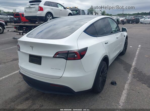 7SAYGDEE8PF593955 2023 TESLA MODEL Y White Задня права чверть