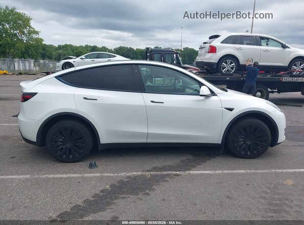 7SAYGDEE8PF593955 2023 TESLA MODEL Y White Вид щитка приладів