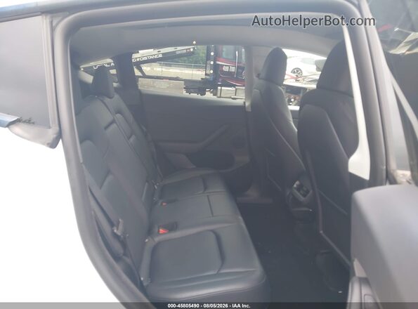 7SAYGDEE8PF593955 2023 TESLA MODEL Y White Вид наклейки з VIN-кодом