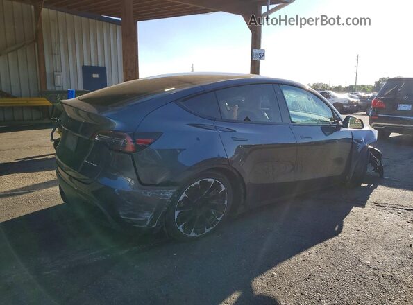 7SAYGDEE8PF783884 2023 TESLA MODEL Серый Задняя правая четверть