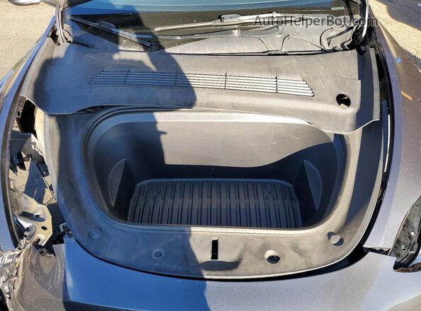 7SAYGDEE8PF783884 2023 TESLA MODEL Серый Вид задней части салона