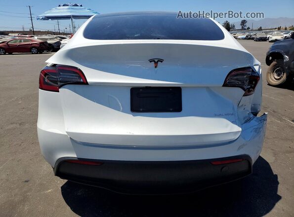 7SAYGDEE8PF857899 2023 TESLA MODEL White Rear view