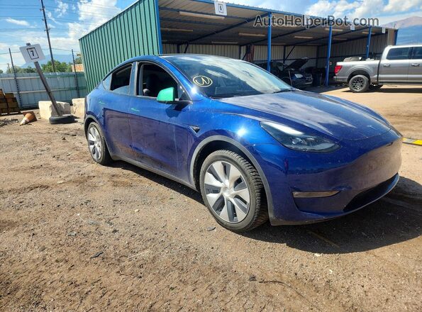 7SAYGDEE8PF863637 2023 TESLA MODEL Blue Առջևի աջ