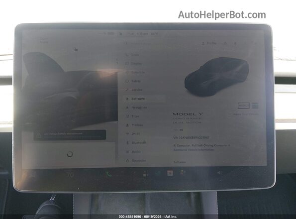7SAYGDEE8RA237067 2024 TESLA MODEL Y Gray 