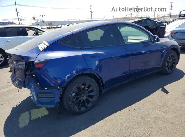 7SAYGDEE8RA239188 2024 TESLA MODEL Blue Հետևի աջ