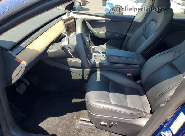 7SAYGDEE8RA239188 2024 TESLA MODEL Blue Սալոնի դիմացի տեսք
