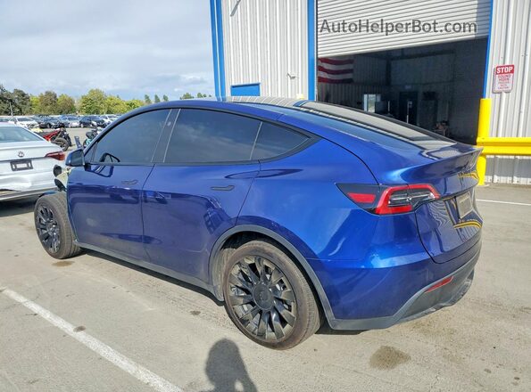7SAYGDEE8RF985661 2024 TESLA MODEL Blue Հետևի ձախ