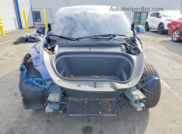 7SAYGDEE8RF985661 2024 TESLA MODEL Blue Դիմացի տեսք