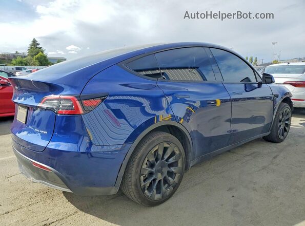 7SAYGDEE8RF985661 2024 TESLA MODEL Blue Հետևի աջ