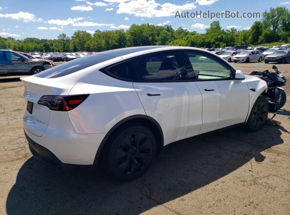 7SAYGDEE8SA342178 2025 TESLA MODEL Белый Задняя правая четверть