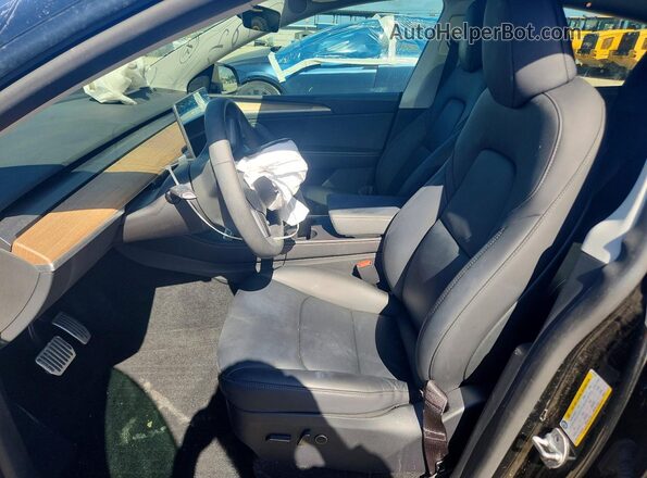 7SAYGDEE8SA362351 2025 TESLA MODEL Black Սալոնի դիմացի տեսք