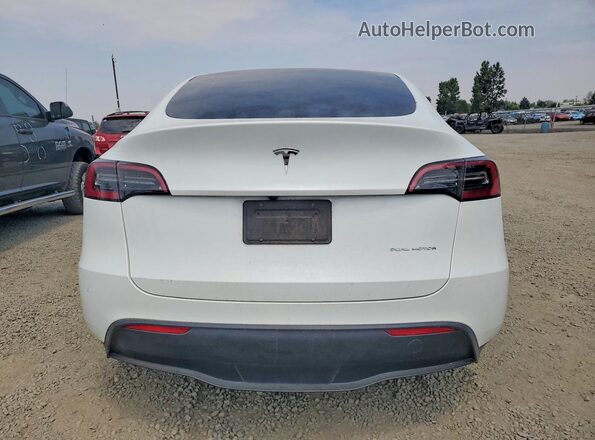 7SAYGDEE8SF215952 2025 TESLA MODEL Белый Вид сзади