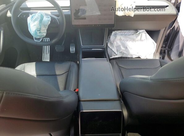7SAYGDEE8TA452729 2026 TESLA MODEL Charcoal Առջևի վահանակի տեսք