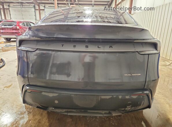 7SAYGDEE8TA619347 2026 TESLA MODEL Gray Vista trasera