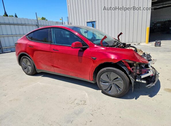 7SAYGDEE8TF619349 2026 TESLA MODEL Red Przód prawy