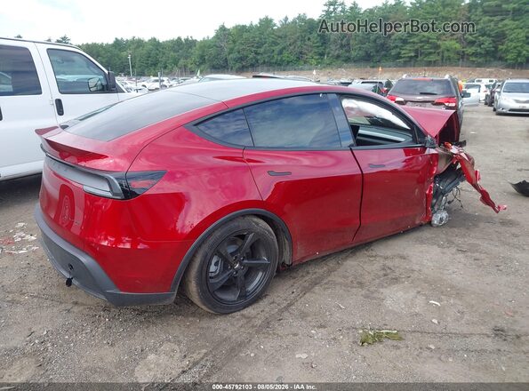 7SAYGDEE8TF652318 2026 TESLA MODEL Y Red Rear right