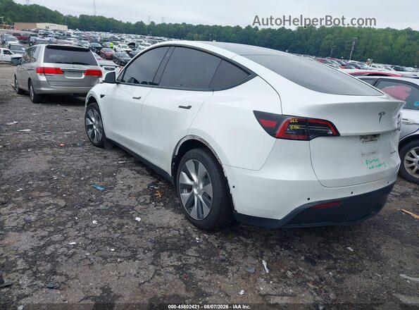 7SAYGDEE9NF315210 2022 TESLA MODEL Y White Задня ліва чверть