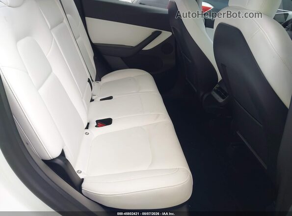 7SAYGDEE9NF315210 2022 TESLA MODEL Y White Вид наклейки з VIN-кодом