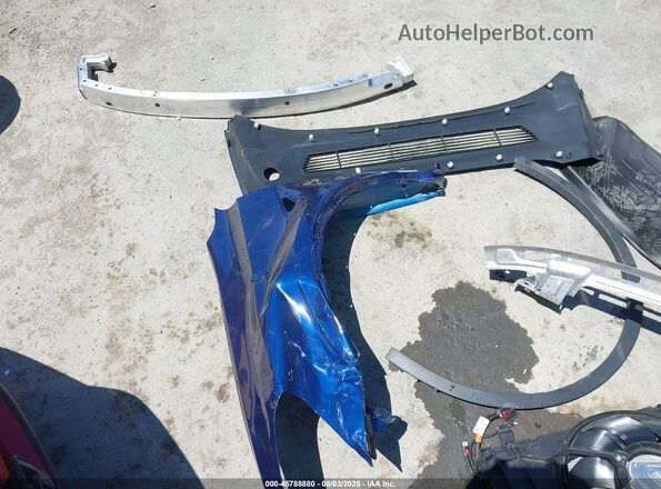 7SAYGDEE9NF348689 2022 TESLA MODEL Y Blue 