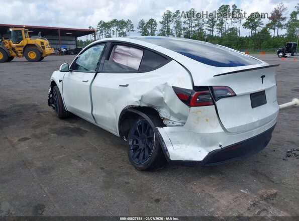 7SAYGDEE9NF535737 2022 TESLA MODEL Y White Հետևի ձախ