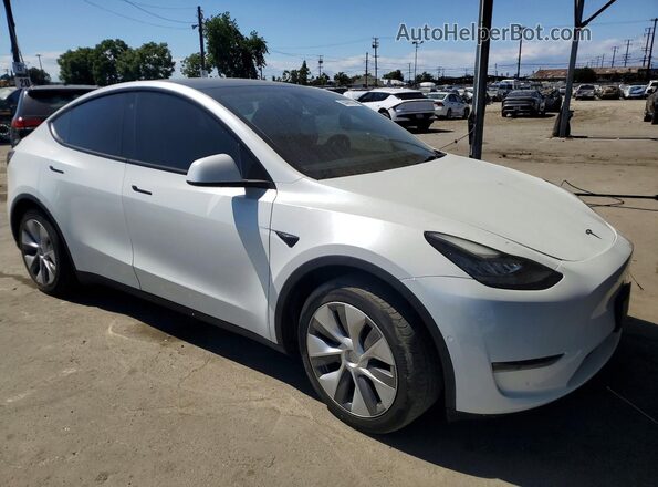 7SAYGDEE9PA023010 2023 TESLA MODEL Белый Передняя правая четверть