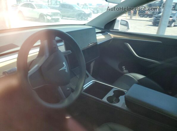 7SAYGDEE9PA023010 2023 TESLA MODEL Белый Вид щитка приборов