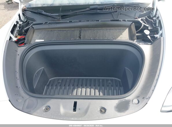 7SAYGDEE9PA088911 2023 TESLA MODEL Y White Widok z tyłu
