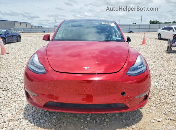 7SAYGDEE9PA112589 2023 TESLA MODEL Red Widok z przodu