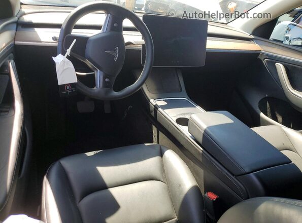 7SAYGDEE9PA136343 2023 TESLA MODEL White Вид панелі приладів
