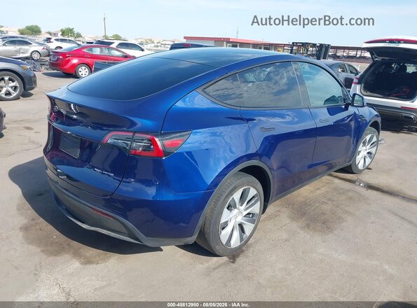 7SAYGDEE9PA166524 2023 TESLA MODEL Y Blue Հետևի աջ