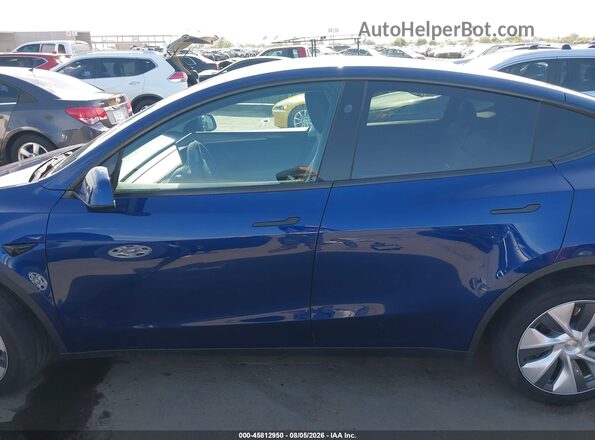 7SAYGDEE9PA166524 2023 TESLA MODEL Y Blue Սալոնի 360 աստիճան տեսք