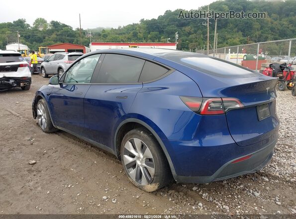 7SAYGDEE9PA170976 2023 TESLA MODEL Y Blue Задня ліва чверть