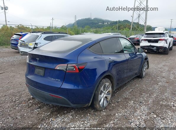 7SAYGDEE9PA170976 2023 TESLA MODEL Y Blue Задня права чверть
