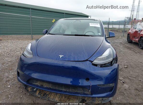 7SAYGDEE9PA170976 2023 TESLA MODEL Y Blue Вид спереду