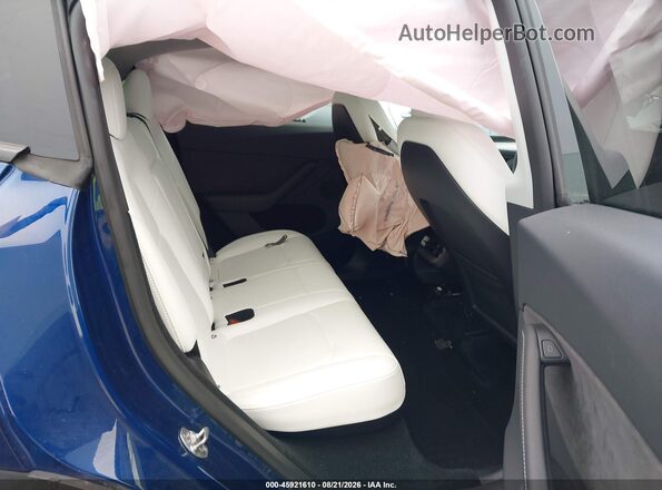 7SAYGDEE9PA170976 2023 TESLA MODEL Y Blue Вид наклейки з VIN-кодом