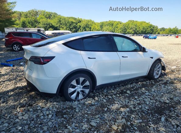 7SAYGDEE9PF683342 2023 TESLA MODEL Белый Задняя правая четверть