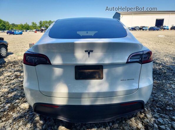 7SAYGDEE9PF683342 2023 TESLA MODEL Белый Вид сзади
