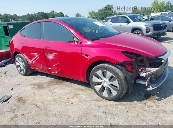 7SAYGDEE9PF796031 2023 TESLA MODEL Y Red Widok z przodu