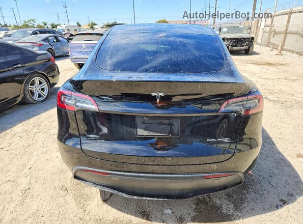 7SAYGDEE9PF904051 2023 TESLA MODEL Black უკანა ხედი
