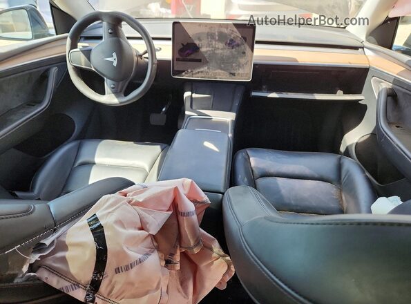 7SAYGDEE9PF904051 2023 TESLA MODEL Black წინა პანელის ხედი