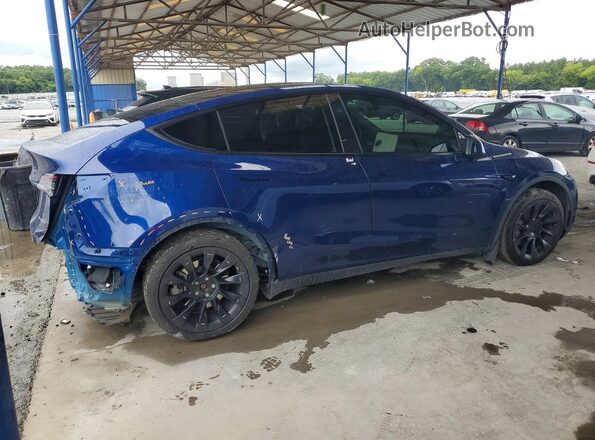 7SAYGDEE9RA266237 2024 TESLA MODEL Blue უკანა მარჯვენა
