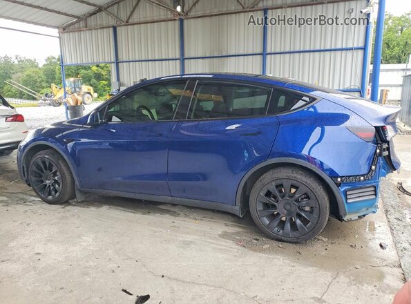 7SAYGDEE9RA266237 2024 TESLA MODEL Blue უკანა მარცხენა