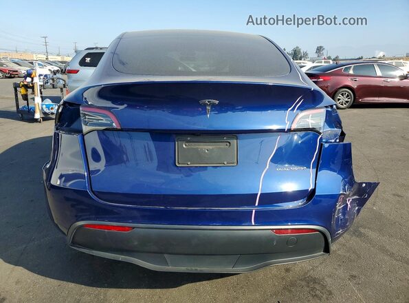 7SAYGDEE9RF064257 2024 TESLA MODEL Blue Rear view