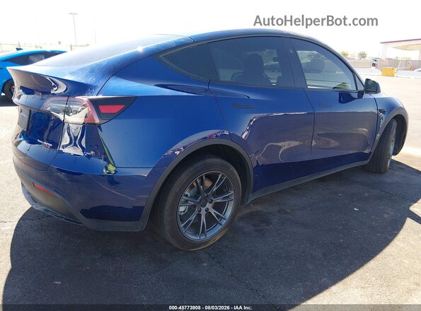 7SAYGDEE9RF183295 2024 TESLA MODEL Y Blue Հետևի աջ