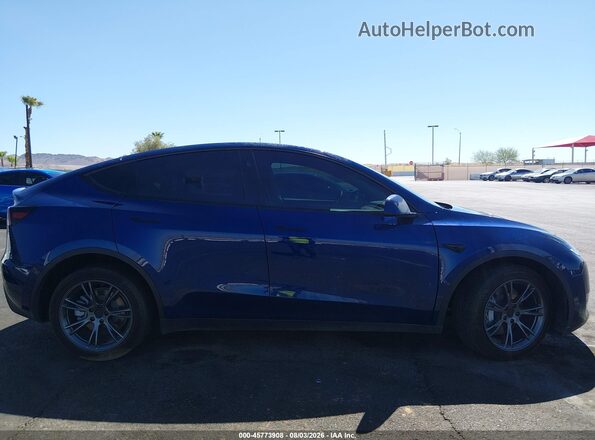 7SAYGDEE9RF183295 2024 TESLA MODEL Y Blue Առջևի վահանակի տեսք