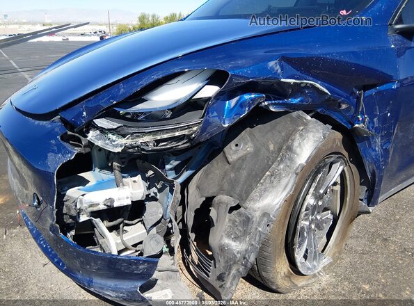 7SAYGDEE9RF183295 2024 TESLA MODEL Y Blue Դիմացի տեսք